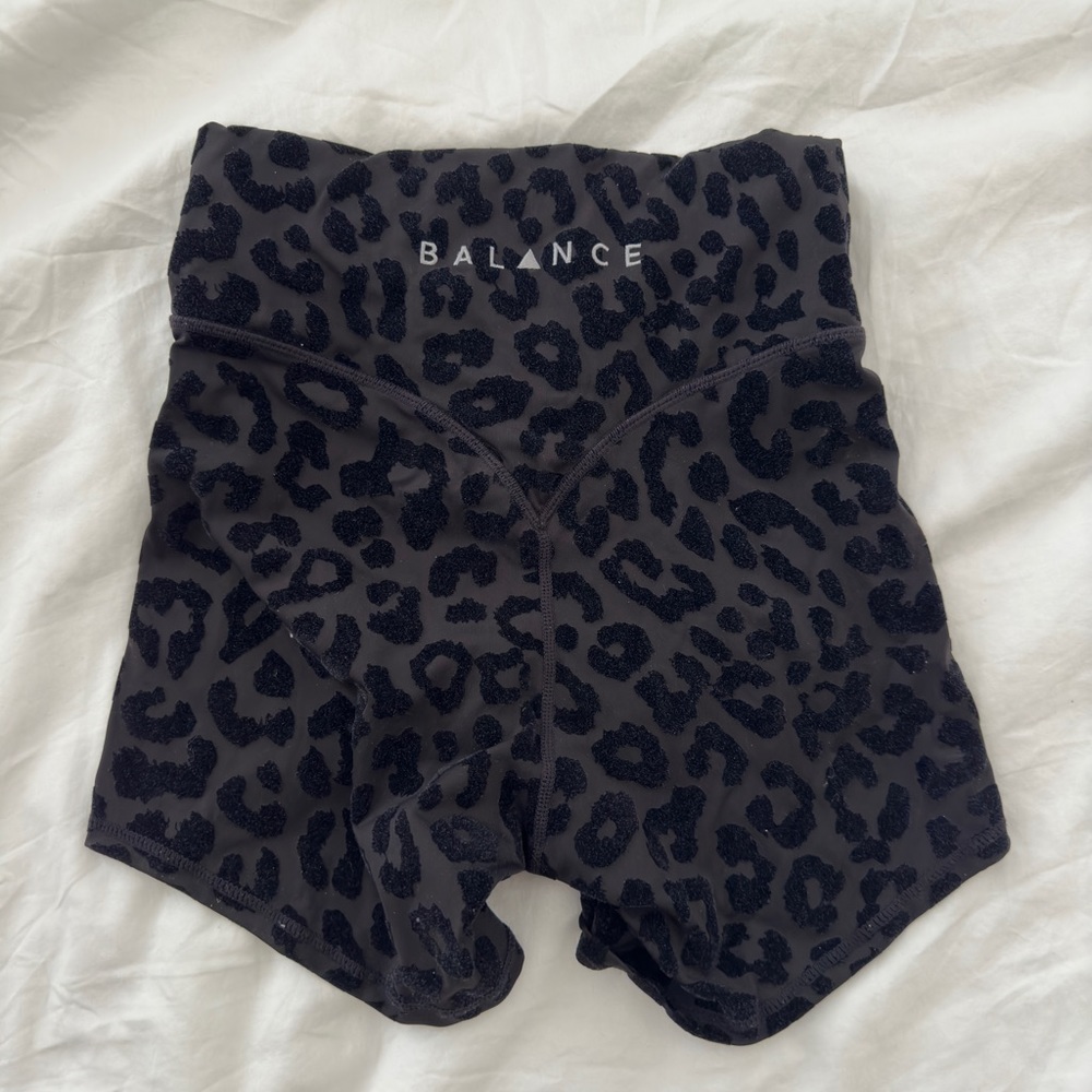 Balance Athletica Cheetah Print shorts